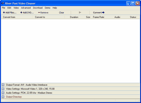 River Past Video Cleaner Screenshot